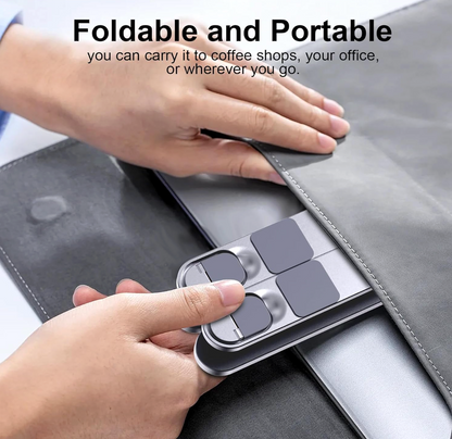 Ergonomic 360° Rotating Aluminum Laptop Riser