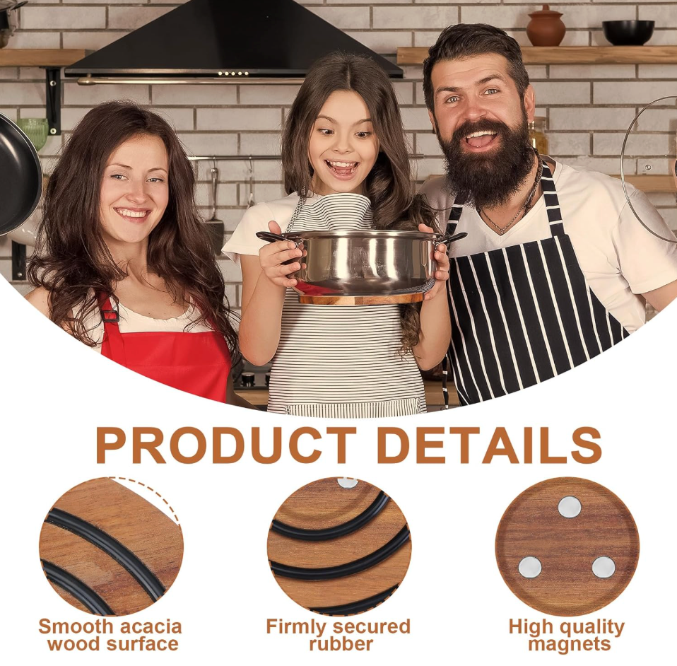 Magnetic Wooden Trivet