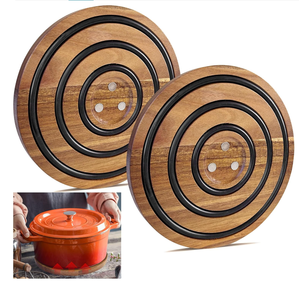 Magnetic Wooden Trivet