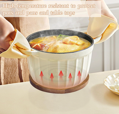 Magnetic Wooden Trivet