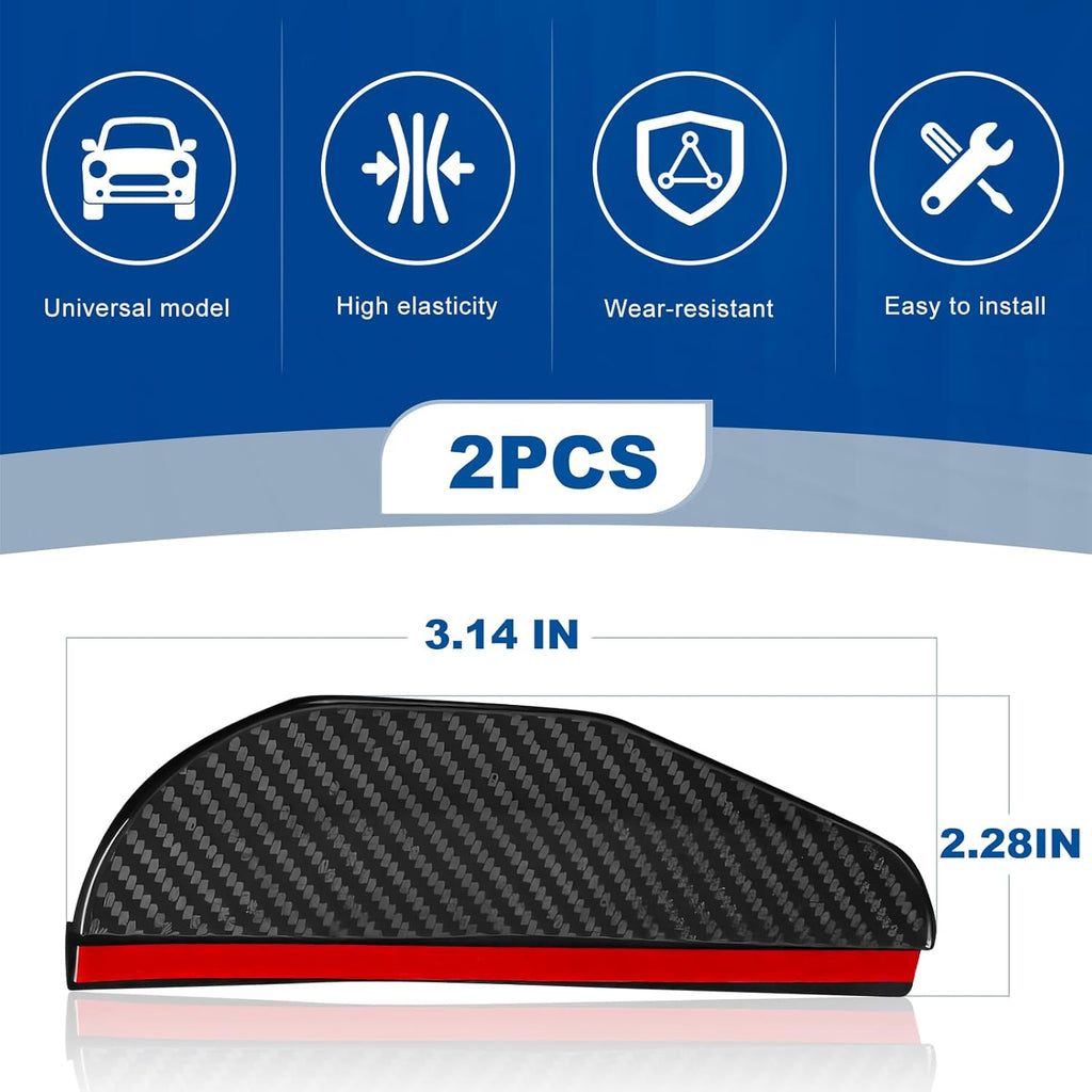 Carbon Fibre Rearview Mirror Rain Cover