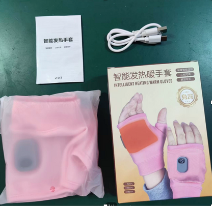 Rechargeable Heated Fingerless Gloves