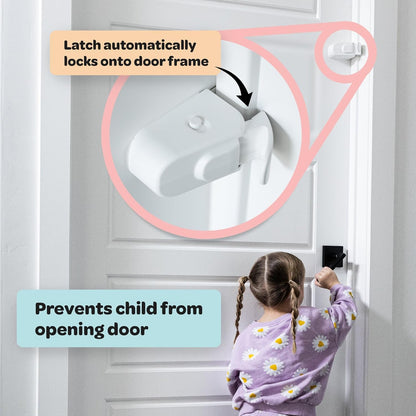 Snap-On Cabinet Door Lock