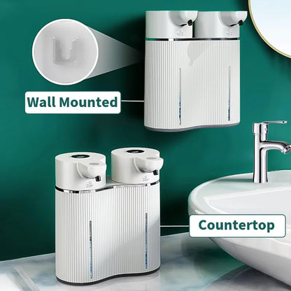 2 in 1 Wall Mounted Automatic Soap & Foam Dispenser