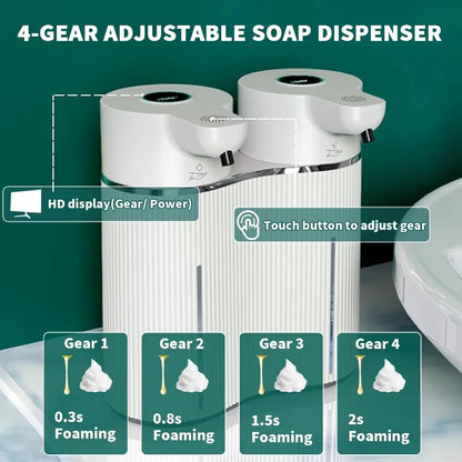 2 in 1 Wall Mounted Automatic Soap & Foam Dispenser