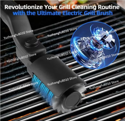 Adjustable Angle Stainless Steel Electric Grill Brush