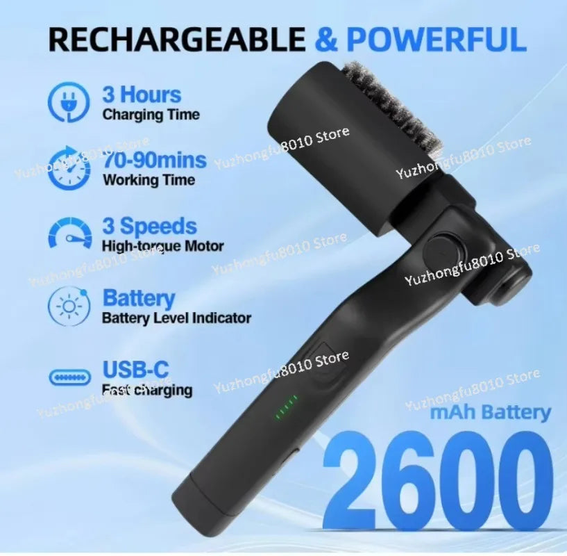 Adjustable Angle Stainless Steel Electric Grill Brush
