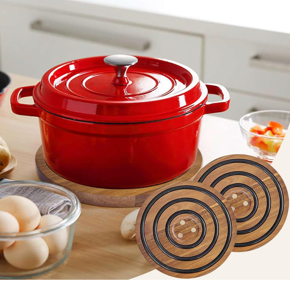 Magnetic Wooden Trivet
