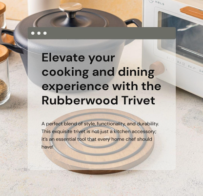 Magnetic Wooden Trivet