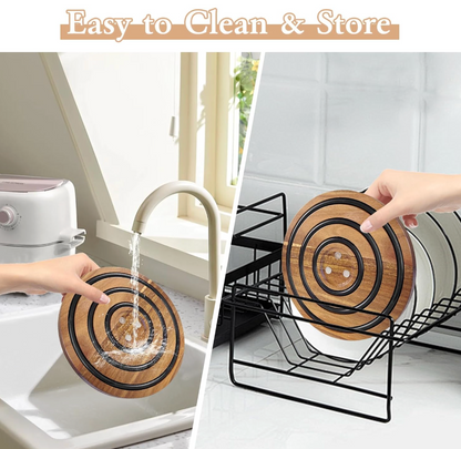 Magnetic Wooden Trivet